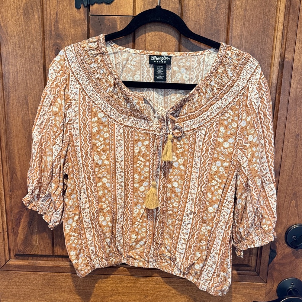 Wrangler Women's Floral Patterned Blouse